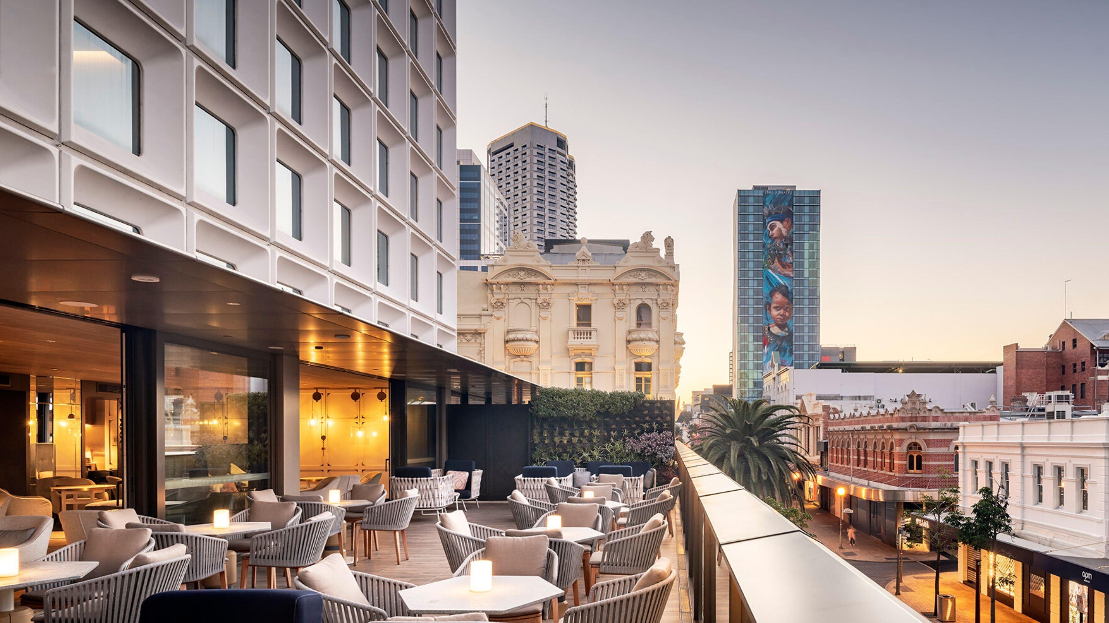 Intercontinental Perth City Centre By Ihg Exterior foto The Terrace at The Standard